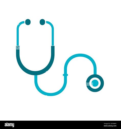 Stethoscope Vector Health Care Medical Doctor Logo Stock Vector Image