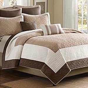 To add this item to your cart, please perfect staple for your bedroom reverses for an alternative contrast pillow shams coordinate with the top of the bed full/queen comforter set. Amazon.com: Luxury Comfort Bedding & Quilt Set on ...