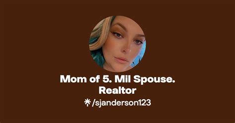 Mom Of 5 Mil Spouse Realtor Instagram Facebook Tiktok Linktree