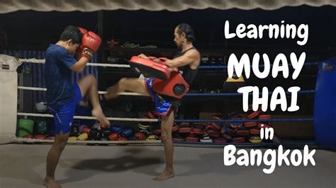 My Muay Thai Experience In Bangkok Muay Thai Snungmo Youtube
