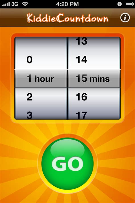 Software, systems, solutions, tools, apps, programs App Shopper: Kiddie Countdown - Activity Timer (Utilities)