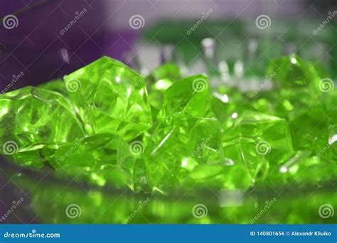 Emerald Crystals Close Up Green Minerals Stock Photo Image Of Bright
