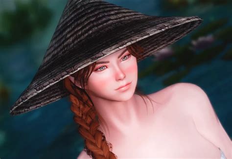 Simple Straw Hats Le At Skyrim Nexus Mods And Community