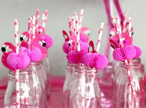 Evas Pink Flamingo Birthday Party My Poppet Living