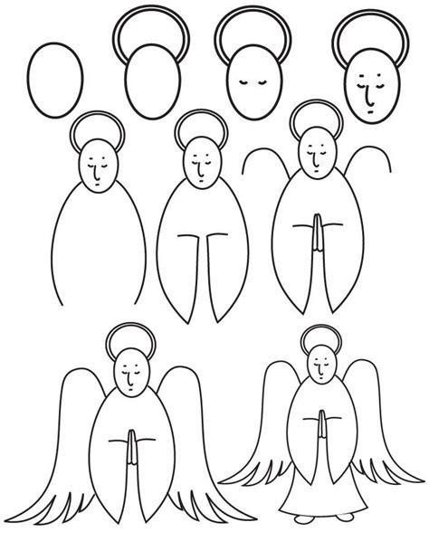 Drawing Angel Drawings Angel Doodle Art