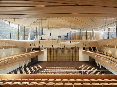 Sala De Conciertos Andermatt Arqa Concert Hall Architecture