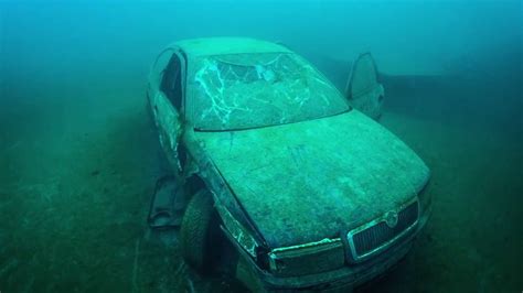 Abandonedcrashed Car Found 200m Underwatermust Watch Youtube