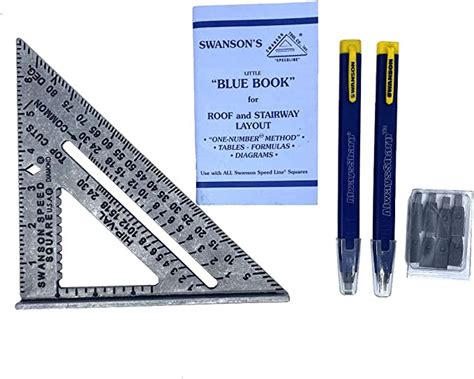 Swanson Tool Co S0101cp216 Value Pack Includes 7 Inch Speed Square With