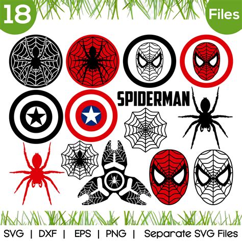 Spiderman Logo Svg Cut Files Vector Svg Format