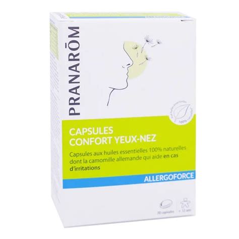 Pranarom Allergoforce Confort Ojos Y Nariz 30 Cápsulas — Farmacia Cirici