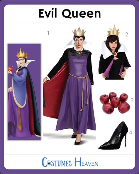 Evil Queen Costume For Cosplay And Halloween 2024