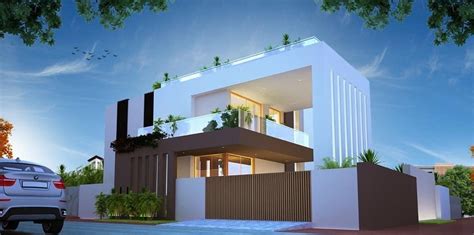 Archplanest Online House Design Consultants Modern Simplex Elevation