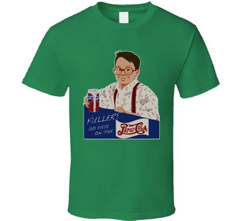 Granted, he didn't know that he was going to get transcribed by a robot, he was speaking like a regular hoosier, but when you really enunciate, this thing is freakishly on. Home Alone Fuller Go Easy On The Pepsi Funny Movie T Shirt