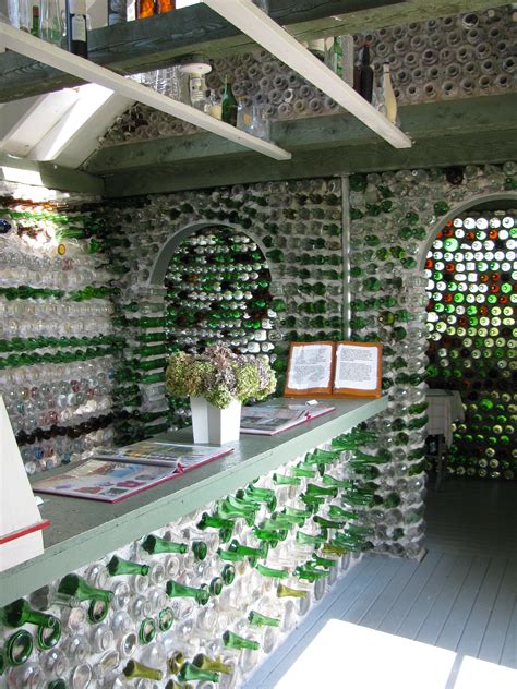 Bottled House Prince Edward Island Bottle House Natural Building