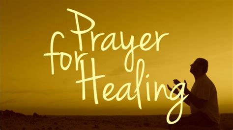 Powerful But Short Prayer For Healing And Recovery By Sam The
