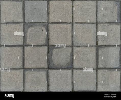 Old Seamless Concrete Paving Slabs Texture Stock Photo Alamy