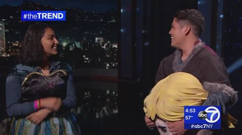 The Trend Frozen Prom Proposal On Jimmy Kimmel Live Abc7 New York