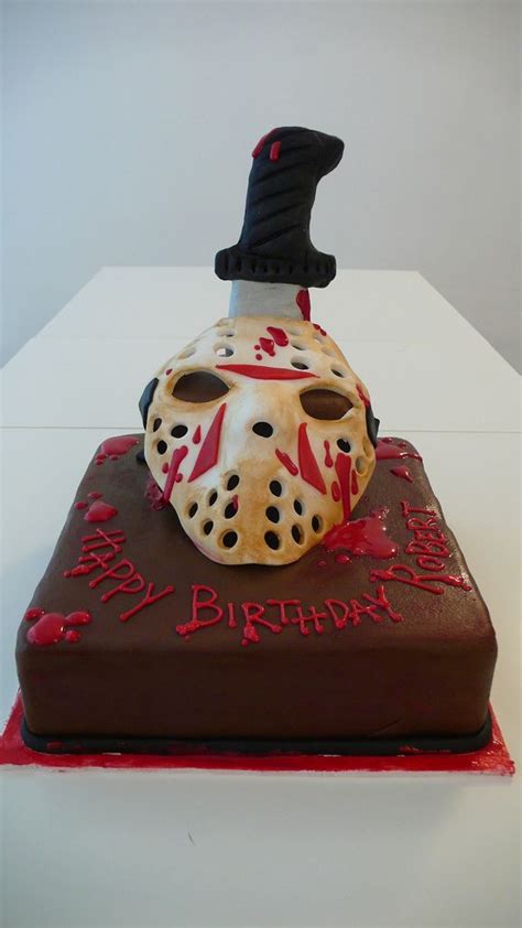 Friday The 13th Cake Cake Bithday Cake Scary Cakes