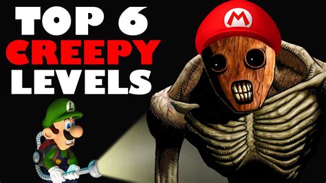 Top 6 Creepiest Levels In Nintendo Games Youtube
