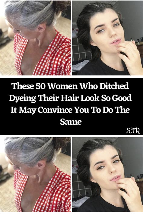 These 50 Women Who Ditched Dyeing Their Hair Look So Good It May