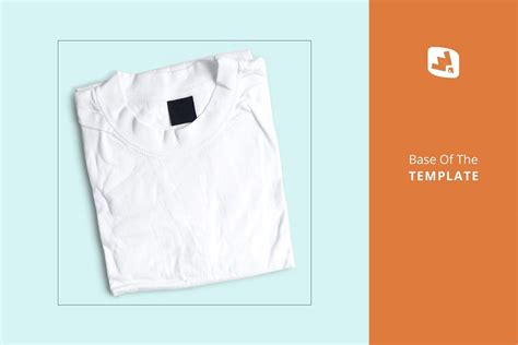 Download Folded Round Neck Tshirt Mockup in 2020 | T shirt, Shirt ...