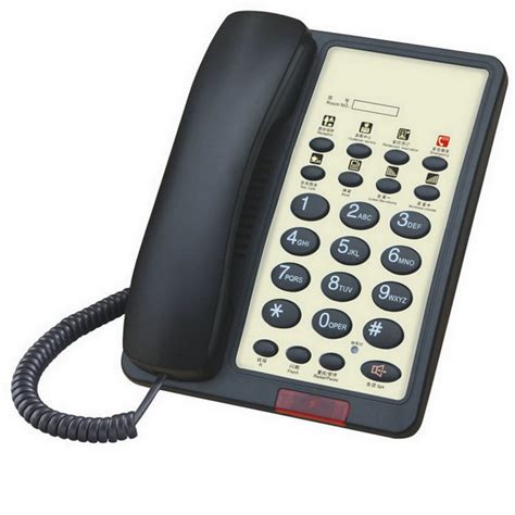 Teléfono Fijo Con Cable Con Identificador De Llamadas Sistema Dual