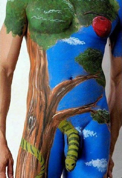 Body Painting Male Penis Slimpics