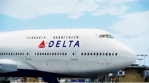 Delta Boeing 747 Landing San Diego Hd Youtube