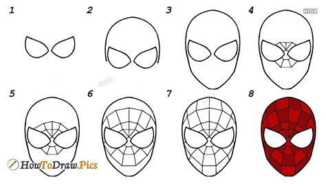 How To Draw Marvel Characters Step By Step Images