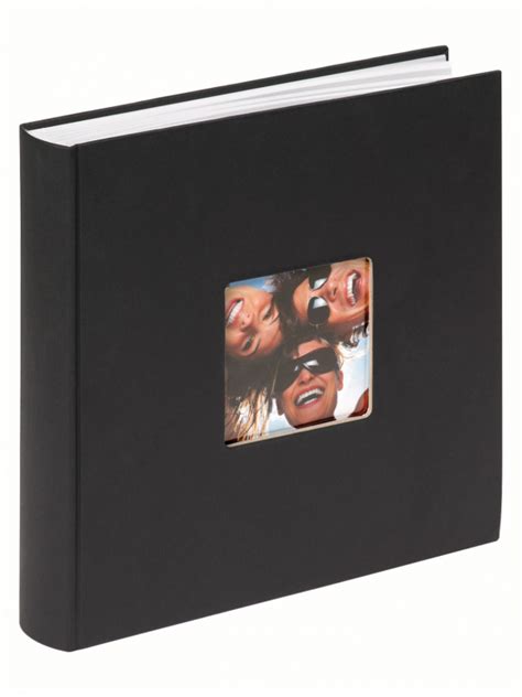 Walther Fun Fa 208 B Book Album 30x30 Black Foto Erhardt
