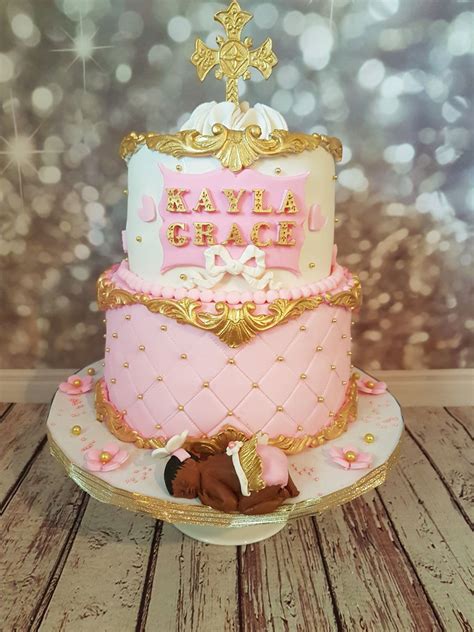 A wide variety of gold birthday cake options are available to you, such as material, occasion, and event & party item. Pink Gold And White Baby Shower Cake - CakeCentral.com