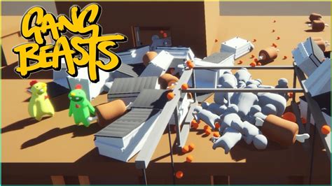 Gang Beasts 4 I Learnt How To Spawn Bins Meat Enemies And Bosses