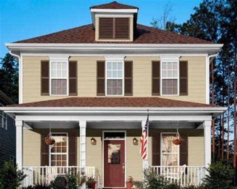 Exterior Paint Colors Brown Roof Hawk Haven