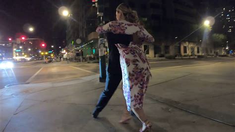 Inja Vojnovic And Inshad Chowdhury Improvise An Argentine Tango On The Streets Of Phoenix
