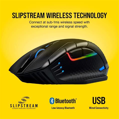 Corsair Dark Core Rgb Pro Wireless Fpsmoba Gaming Mouse With
