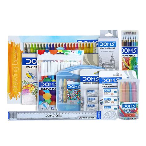 Buy Doms Colouring Smart Kit Mega T Pack Colouring Set For Kids