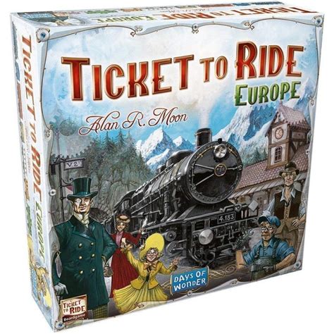 Source from global board game manufacturers and suppliers. Ticket to Ride: Europe Board Game DO7202 | shopping ...