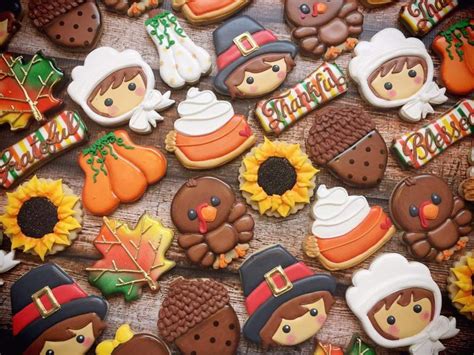 Though the results are slightly different than using real royal icing. Pin by Lura Kirkland on Cookies | Thanksgiving cookies ...