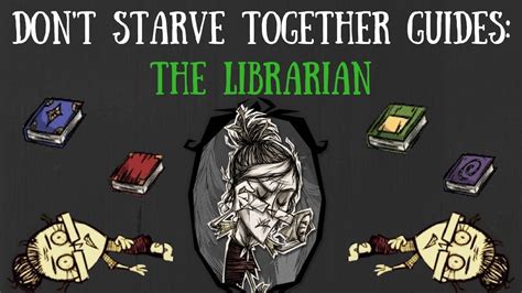 Each book she reads causes a drop as mentioned before, wickerbottom doesn't need a science machine and from the start of the game can craft items that other characters can't. Don't Starve Together Character Guide: Wickerbottom - YouTube