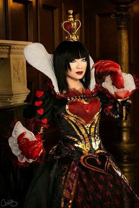 Yaya Han As The Red Queen Cosplay Woman Alice Madness Returns Costume Red Queen