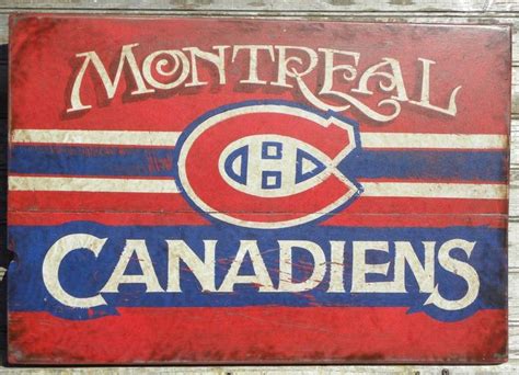 High quality montreal canadians inspired mugs by independent artists and designers from around the world. Old wood habs sign | Montreal canadiens hockey, Montreal ...