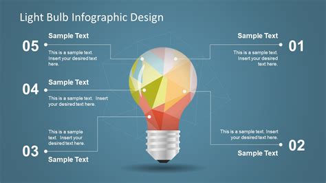 Light Bulb Infographic Powerpoint Design Slidemodel