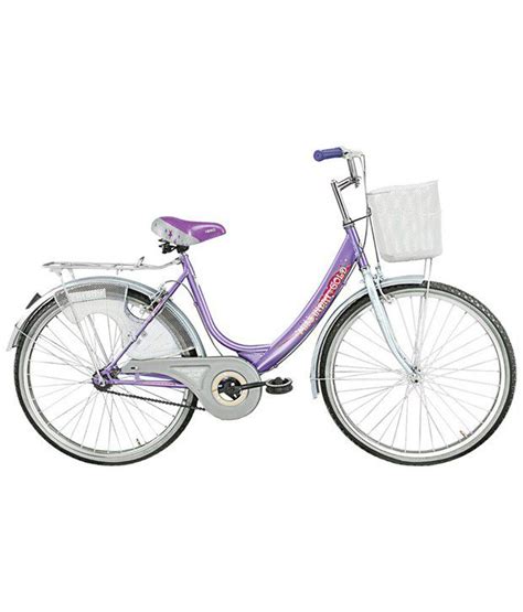 Bicycles are something that can come handy in any situation. Hero Purple Miss India Gold 26T Girl Bicycle Adult Bicycle ...