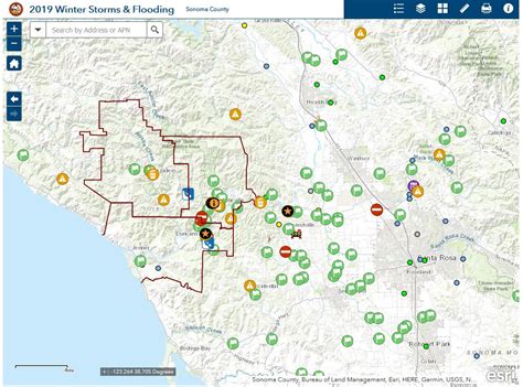 Flood Road Closure Map