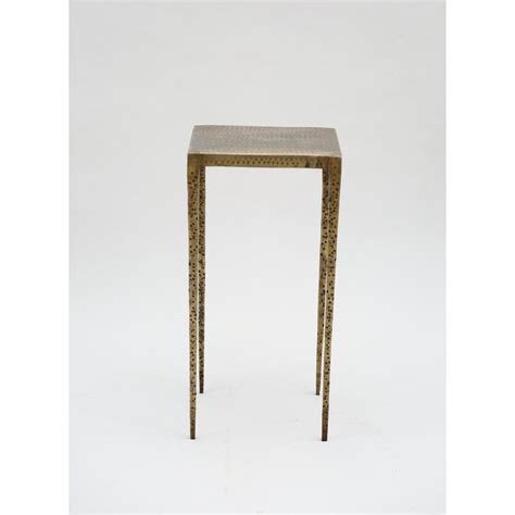 Bloomsbury Market Mickinley Iron Hammered End Table Wayfair C Table