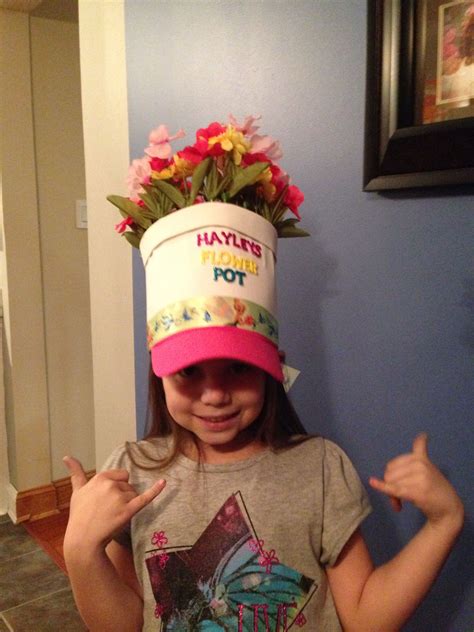 Flower Pot Hat Crazy Hat Day Crazy Hat Day Crazy Hats Crazy Socks