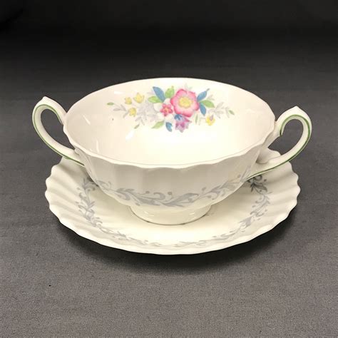 royal doulton windermere h4856 cream soup and stand echo s china