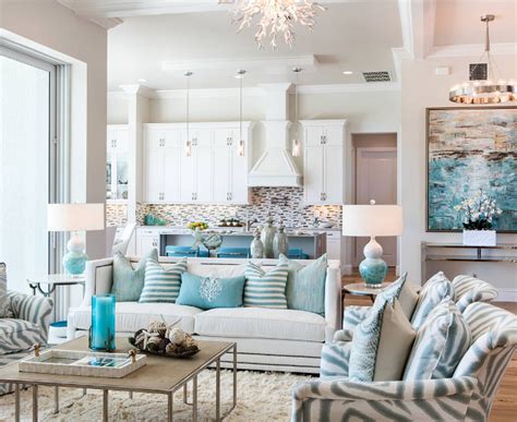Få 17.000 endnu en florida interior scrufflands, myakka river stockvideo på 29.97 fps. Florida Beach House with Turquoise Interiors - Home Bunch ...