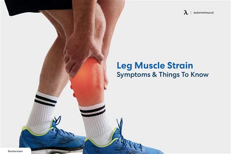 Leg Muscle Strain Symptoms Things To Know