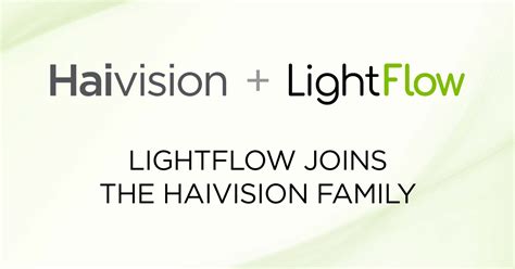 Haivision Acquires Lightflow From Epic Labs To Boost Ai Cloud
